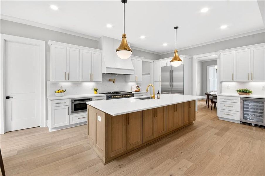 Furnished interior view inside a new home in , Atlanta (Image 16). Furnished interior view inside a new home in , Atlanta (Image 16).