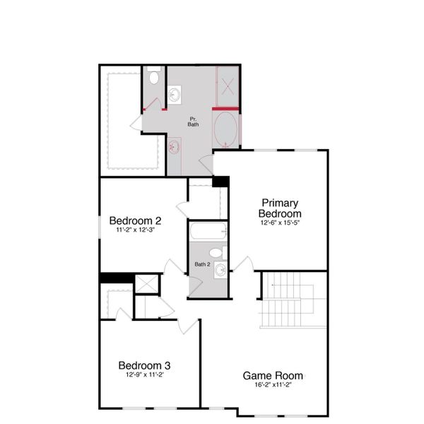 W/S #76252 / BG #3: 2nd Floor