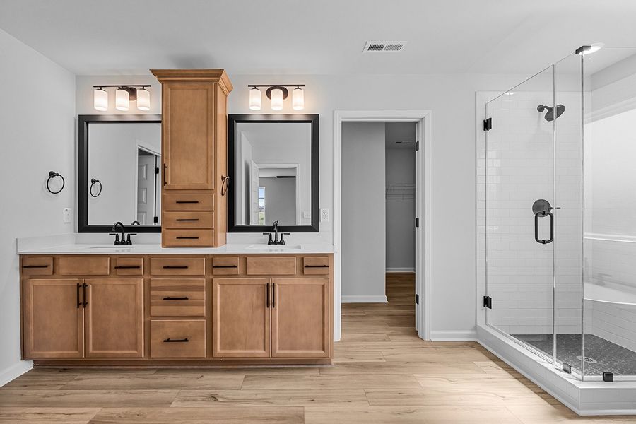 Furnished interior view inside a new home in Fieldstone, Lexington (Image 16).