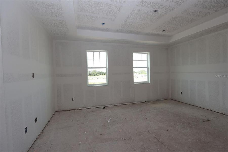 In-progress construction of a new home in Center Lake on the Park, St. Cloud, FL (Image 20).