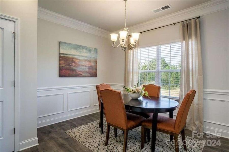 Furnished interior view inside a new home in Park Place, Bowdon (Image 13).