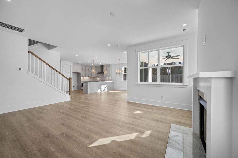 Spacious, unfurnished interior of a new home in , Johns Island (Image 54).