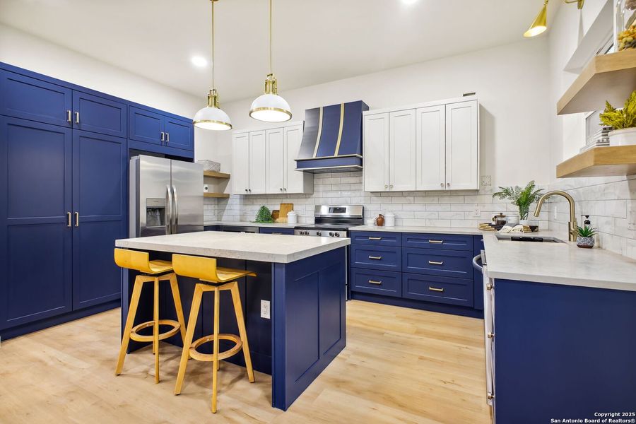 Furnished interior view inside a new home in , San Antonio (Image 33).