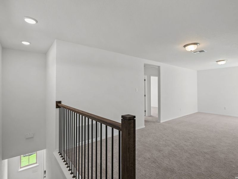 Spacious, unfurnished interior of a new home in Agave, San Antonio (Image 24). Spacious, unfurnished interior of a new home in Agave, San Antonio (Image 24).