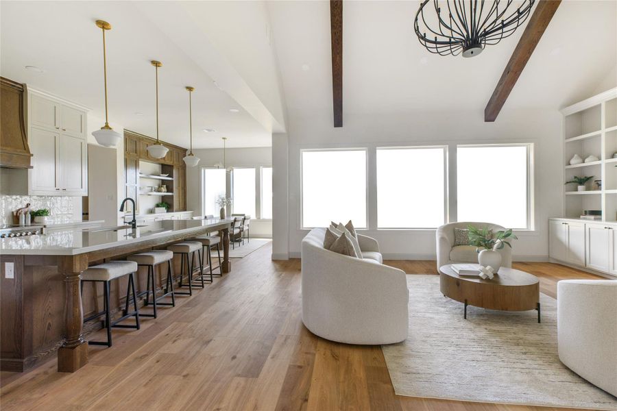 Furnished interior view inside a new home in , Chappell Hill (Image 16).