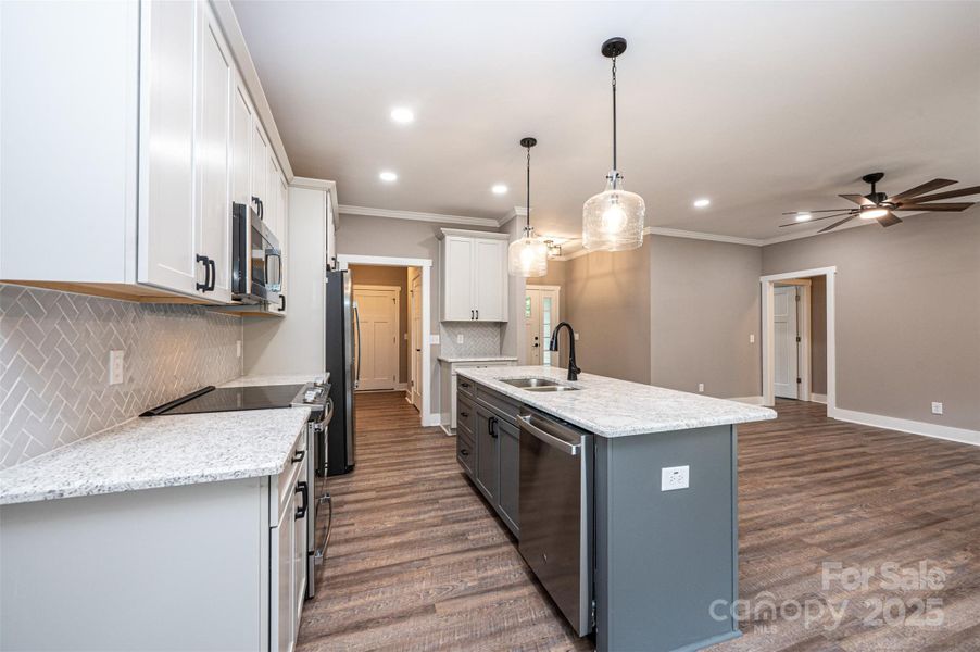 Furnished interior view inside a new home in , Lenoir (Image 5).