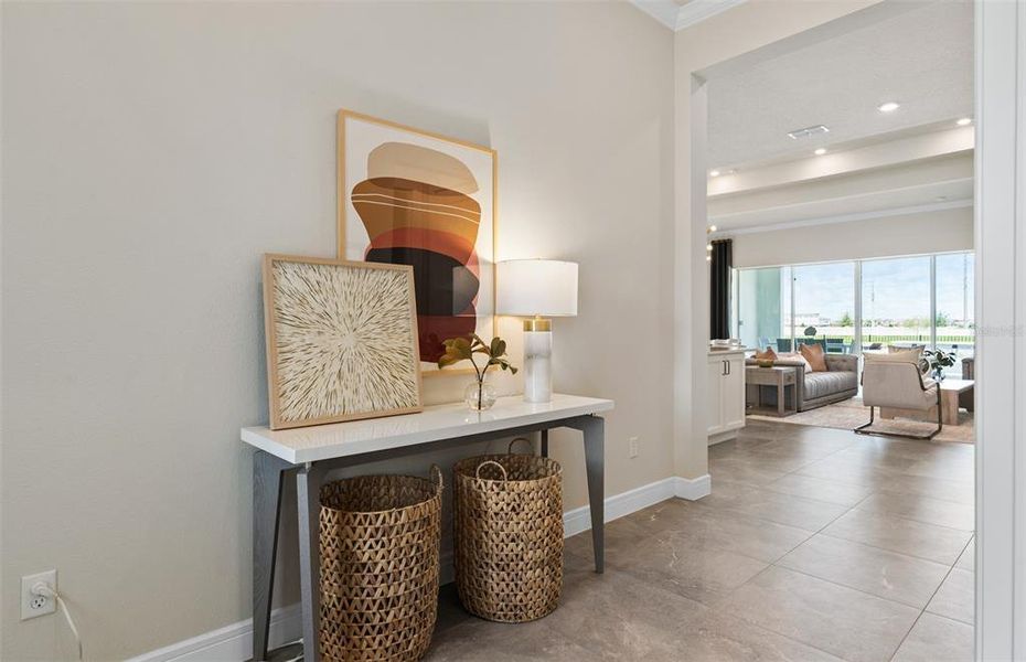 Furnished interior view inside a new home in , Mount Dora (Image 11).