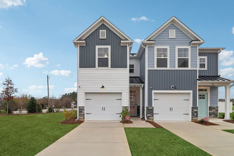 Representative exterior photo of a completed home built from the Southern Breeze by Great Southern Homes in Walker’s Trail, Lexington, SC (Image 25). Representative exterior photo of a completed home built from the Southern Breeze by Great Southern Homes in Walker’s Trail, Lexington, SC (Image 25).