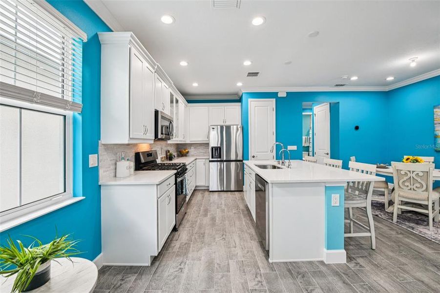 Furnished interior view inside a new home in , Daytona Beach (Image 22).