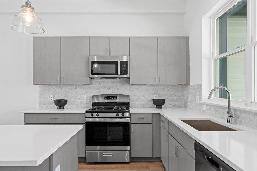 Furnished interior view inside a new home in , Austin (Image 6). Furnished interior view inside a new home in , Austin (Image 6).