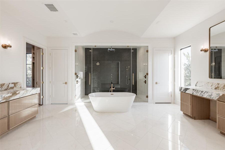 Furnished interior view inside a new home in , Bellaire (Image 6).