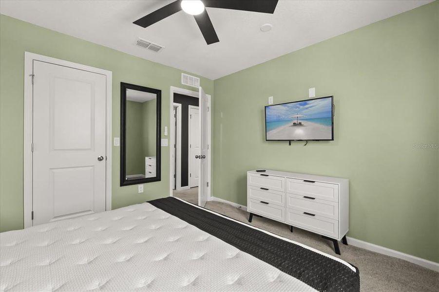 Furnished interior view inside a new home in , Kissimmee (Image 31). Furnished interior view inside a new home in , Kissimmee (Image 31).