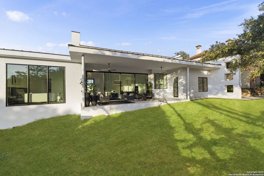 Front exterior of a new home in , San Antonio, TX, highlighting curb appeal (Image 19). Front exterior of a new home in , San Antonio, TX, highlighting curb appeal (Image 19).