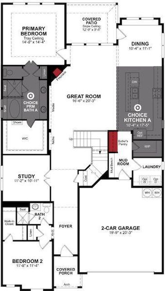 Beazer Homes Spiritas Blackburn plan