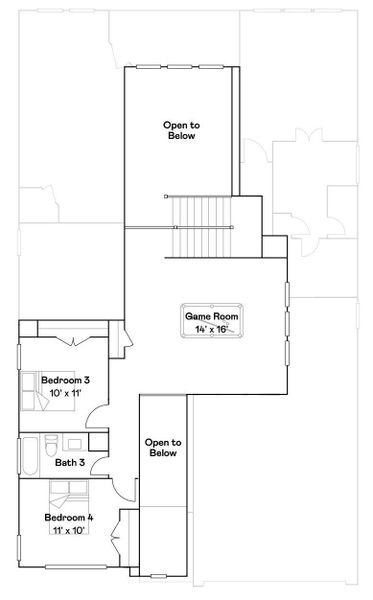 2D floor plan layout of this home in COLTON, Montgomery, TX (Image 3). 2D floor plan layout of this home in COLTON, Montgomery, TX (Image 3).
