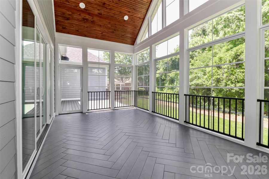 Exterior details and patio area of a home in , Statesville (Image 3).
