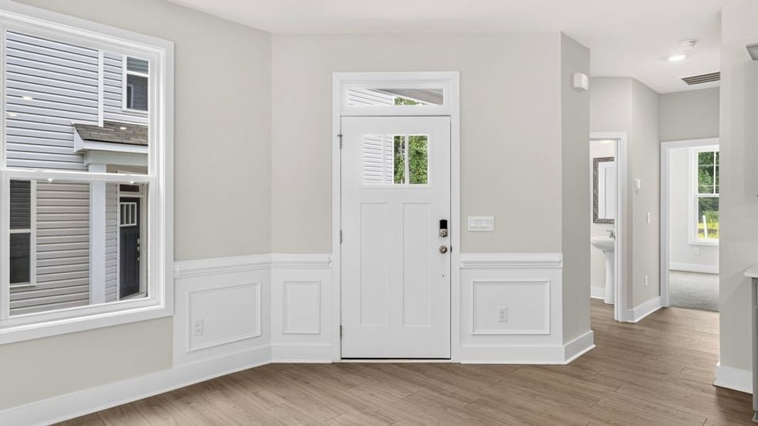 Spacious, unfurnished interior of a new home in Hidden Hills, Spartanburg (Image 16). Spacious, unfurnished interior of a new home in Hidden Hills, Spartanburg (Image 16).