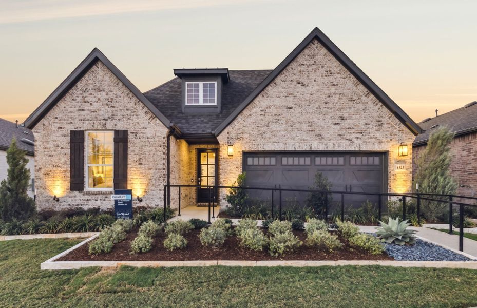 The Palmary, a one-story home with 2-car garage