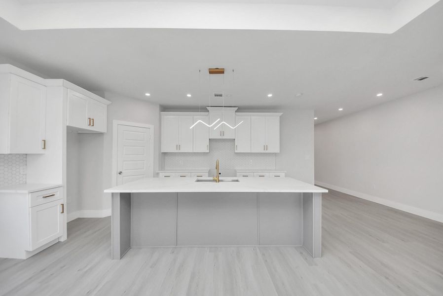 Furnished interior view inside a new home in , Cleveland (Image 12).