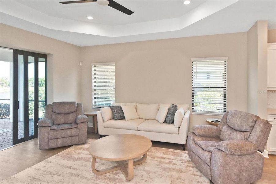 Furnished interior view inside a new home in , Englewood (Image 33).