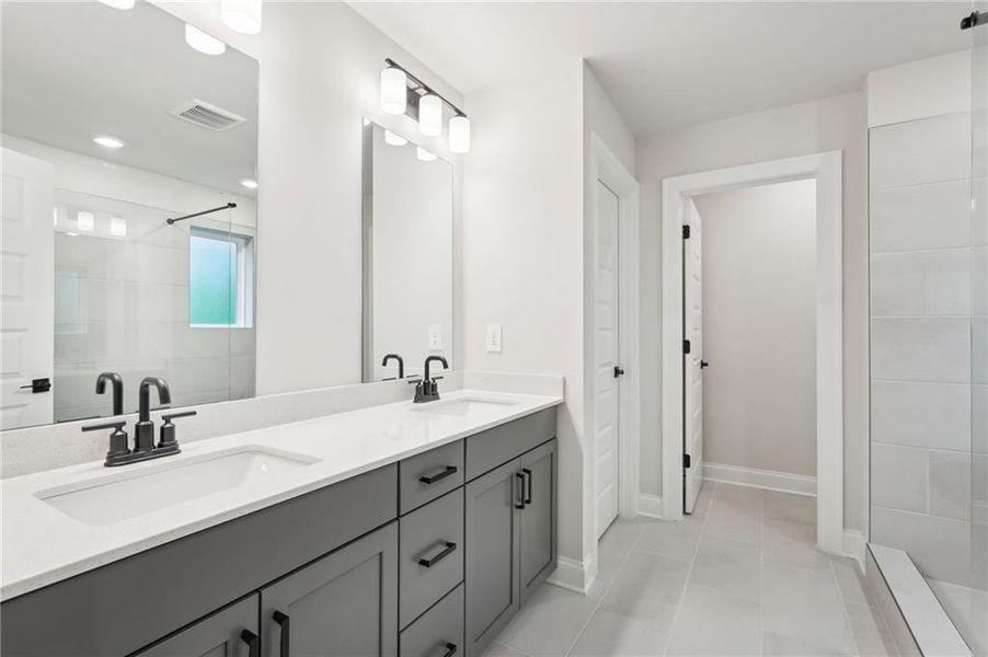 Furnished interior view inside a new home in Hemingway - Reserve Series, Cumming (Image 7).