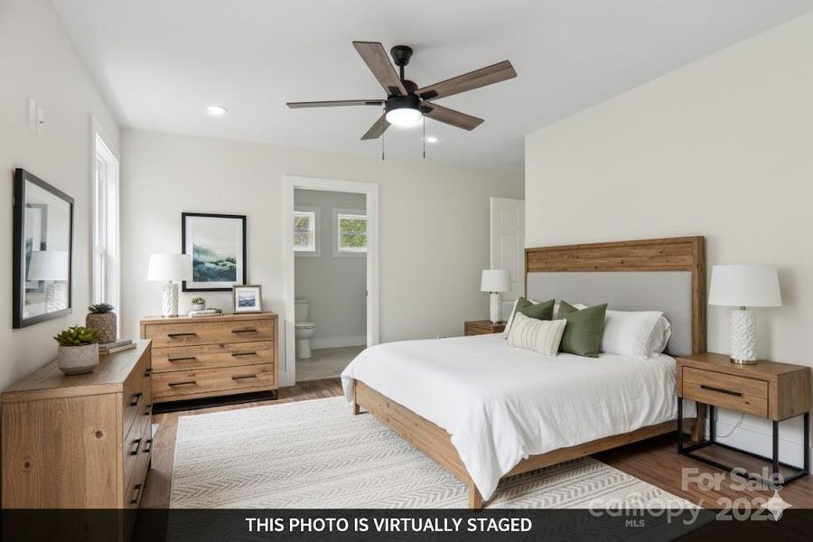 Furnished interior view inside a new home in , Waynesville (Image 10).