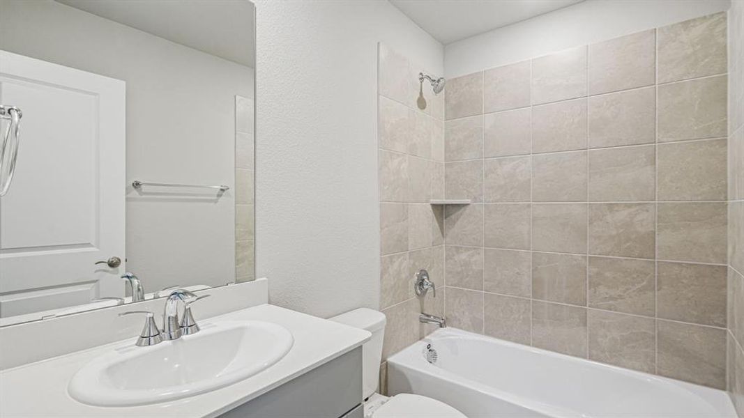 Photo is not of the actual home, but is an inspirational photo of builder’s model home and may depict options, furnishings, and/or decorator features that are not included.