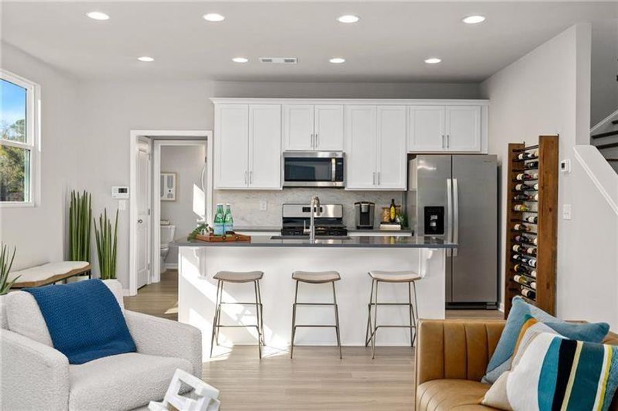 Furnished interior view inside a new home in Harmony, Auburn (Image 34).