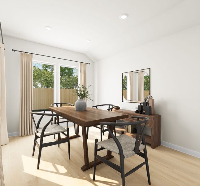 Furnished interior view inside a new home in Park Central, Georgetown (Image 13). Furnished interior view inside a new home in Park Central, Georgetown (Image 13).