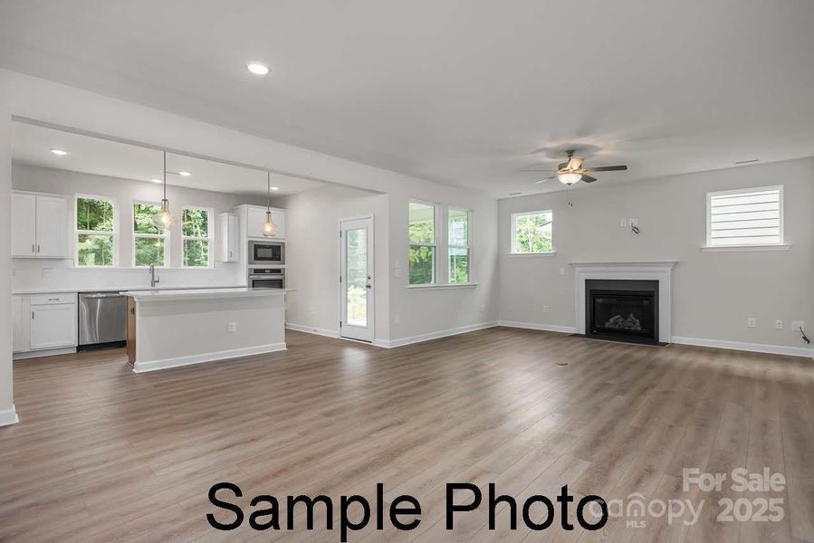 Spacious, unfurnished interior of a new home in Enclave at Belmont, Belmont (Image 13).
