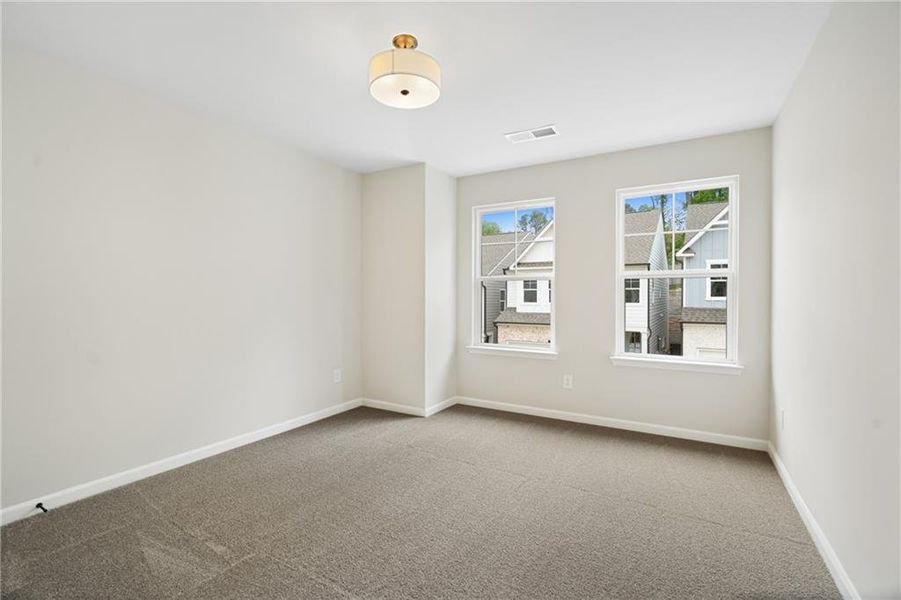 Spacious, unfurnished interior of a new home in The Village at Shallowford, Kennesaw (Image 28). Spacious, unfurnished interior of a new home in The Village at Shallowford, Kennesaw (Image 28).