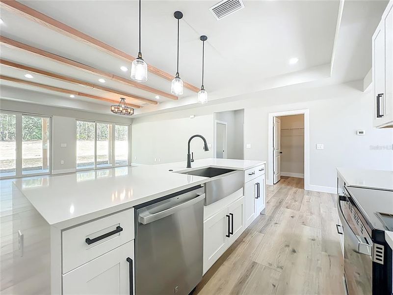 Furnished interior view inside a new home in , Dunnellon (Image 7).