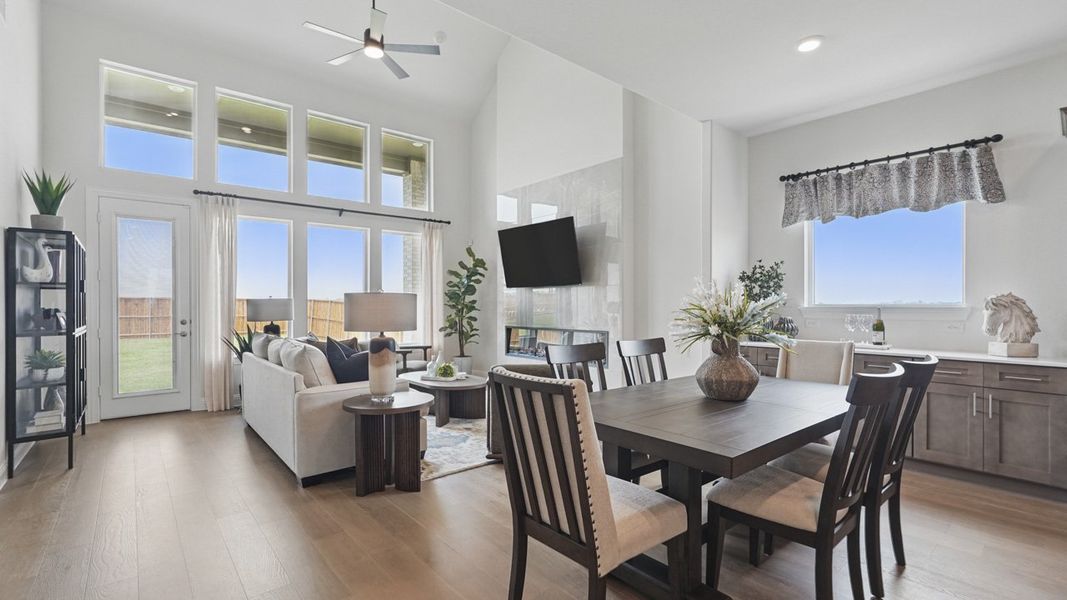 Representative furnished interior of a home built from the CYPRESS by D.R. Horton in Clearview Ranch, Royse City (Image 13). Representative furnished interior of a home built from the CYPRESS by D.R. Horton in Clearview Ranch, Royse City (Image 13).