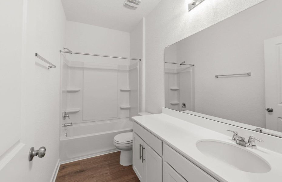 Furnished interior view inside a new home in Sonterra, Jarrell (Image 8).