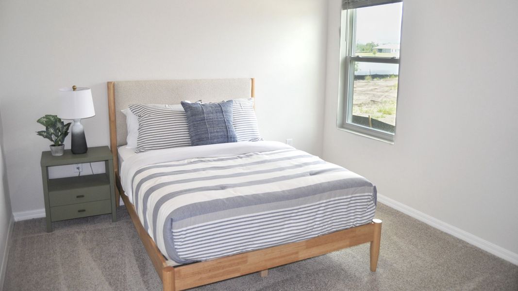 Furnished interior view inside a new home in Oakfield Lakes, Parrish (Image 9). Furnished interior view inside a new home in Oakfield Lakes, Parrish (Image 9).