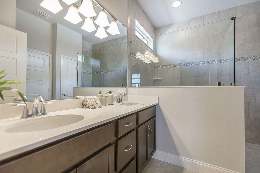 Representative furnished interior of a home built from the Birkdale by Paytas Homes in The Reserve at Victoria, Deland (Image 10).