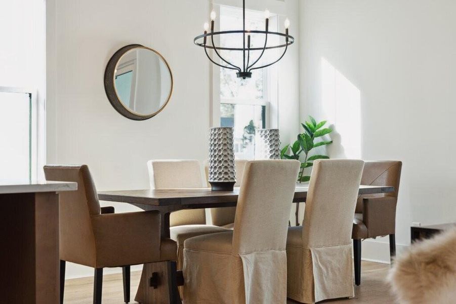 Furnished interior view inside a new home in , Charleston (Image 6).