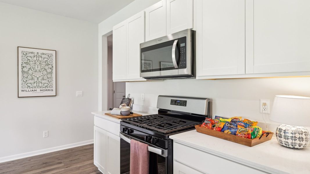 Furnished interior view inside a new home in Reserve at Hickory Ridge, Columbia (Image 18).