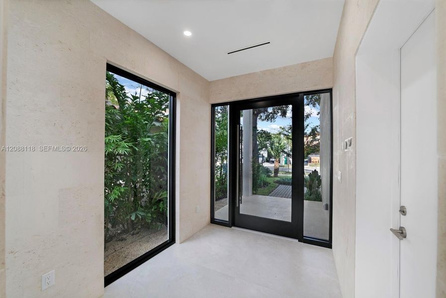 Exterior details and patio area of a home in , Miami (Image 3). Exterior details and patio area of a home in , Miami (Image 3).