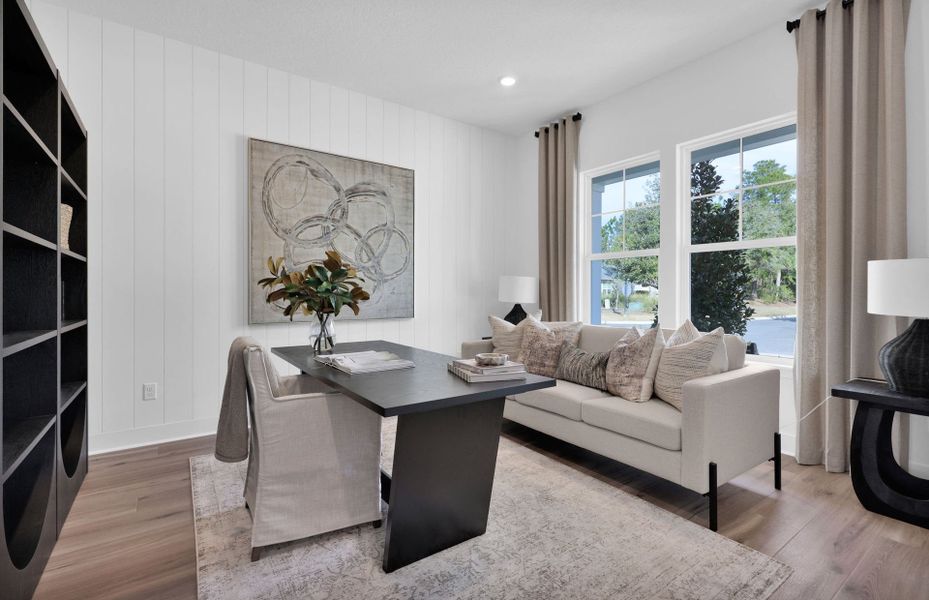 Furnished interior view inside a new home in Fiddler's Cove, Kingsland (Image 10).