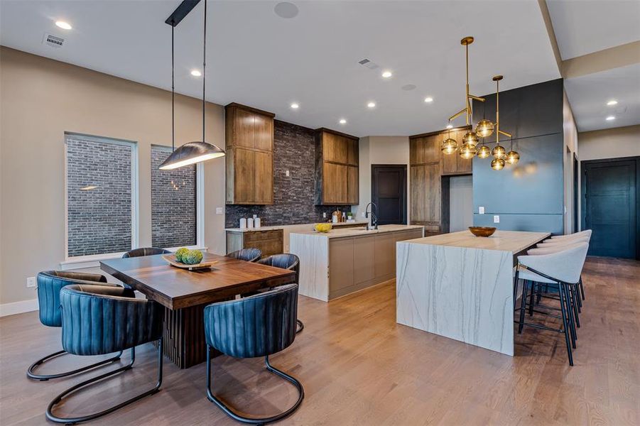 Furnished interior view inside a new home in , Heath (Image 9).
