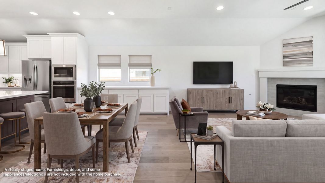 Furnished interior view inside a new home in Walsh, Fort Worth (Image 6).