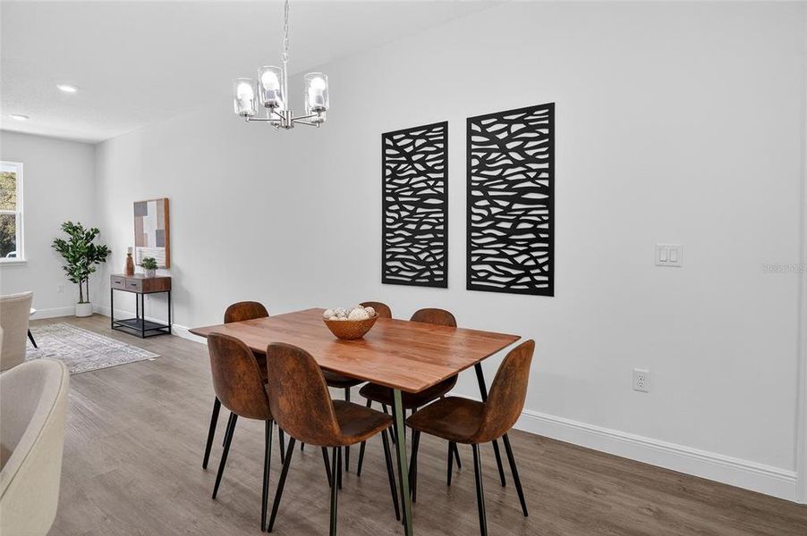 Furnished interior view inside a new home in , Citrus Springs (Image 12).