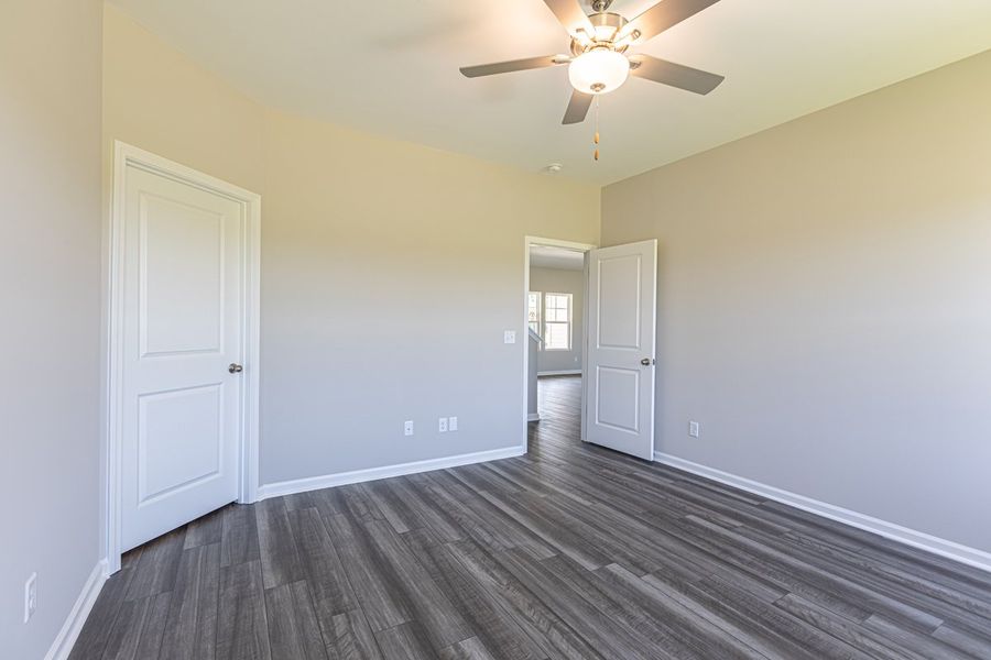 Representative unfurnished interior of a home built from the Dillon II by Great Southern Homes in Shady Grove, Conway (Image 58).
