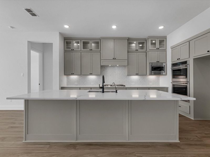 Furnished interior view inside a new home in Harvest Green, Richmond (Image 4).