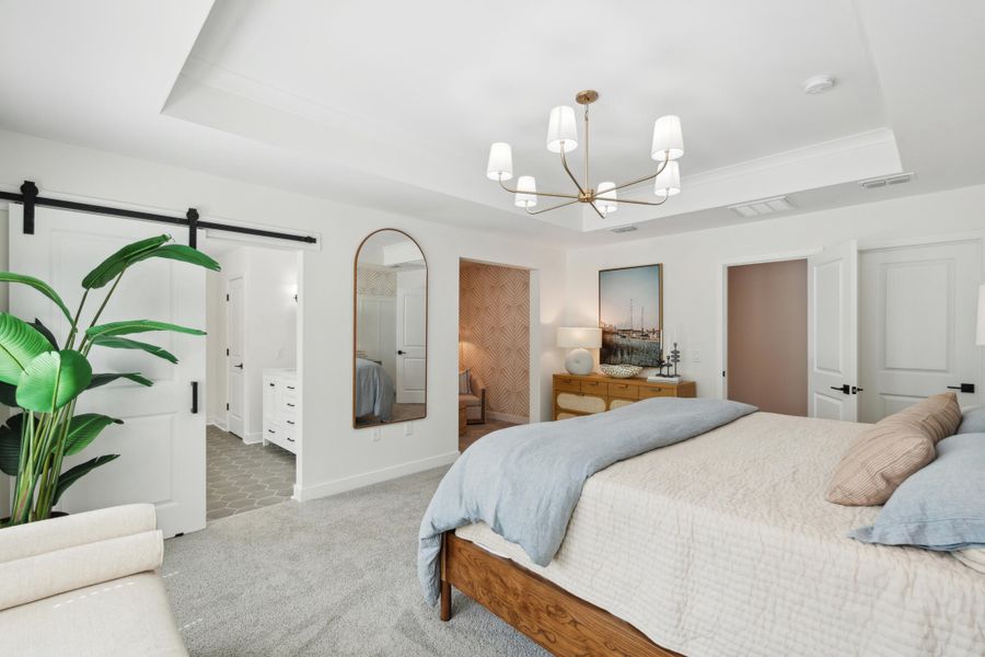 Furnished interior view inside a new home in Stono Village, Hollywood (Image 27).