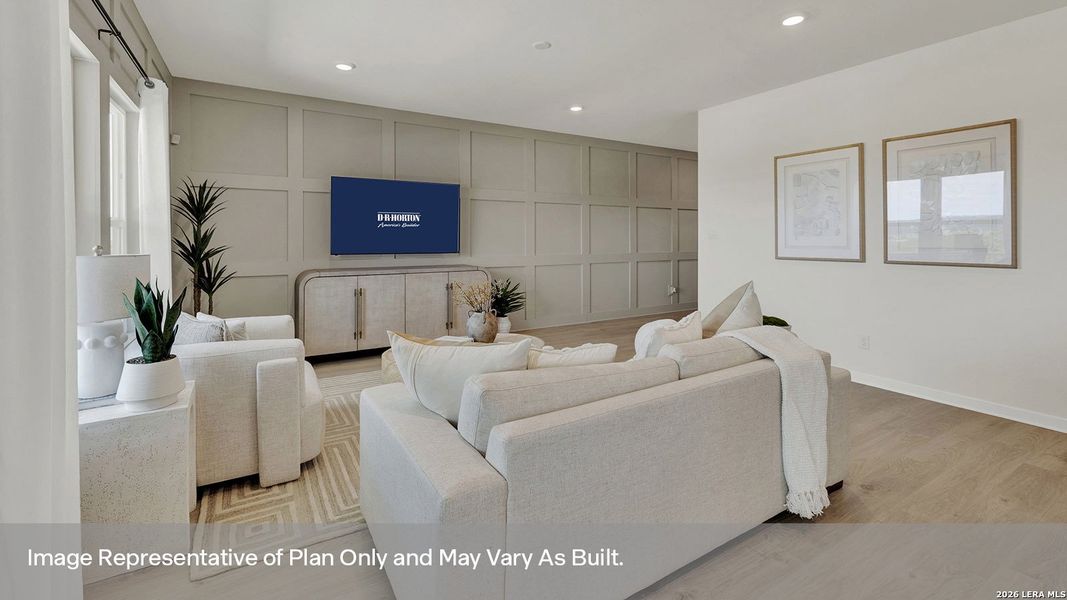Furnished interior view inside a new home in Mayfair, New Braunfels (Image 12).