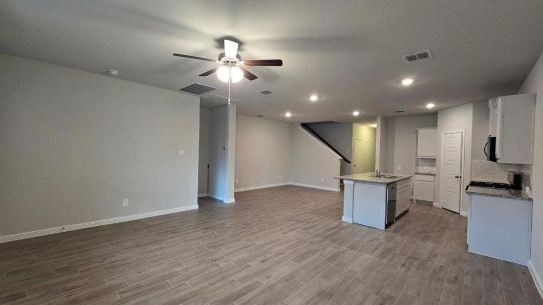 Spacious, unfurnished interior of a new home in The Canyons, Keene (Image 10). Spacious, unfurnished interior of a new home in The Canyons, Keene (Image 10).