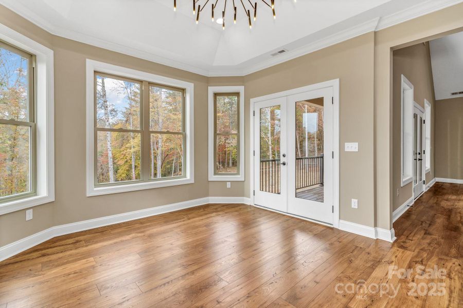 Spacious, unfurnished interior of a new home in , Mars Hill (Image 28).