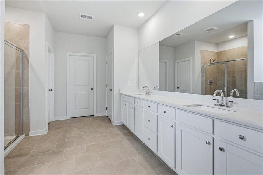 Furnished interior view inside a new home in Conner Farm, Dawsonville (Image 6).